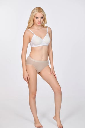 Mercan Kadın Külot Trim French 3 Adet Pamuk Elastan XXL Karışık Renk