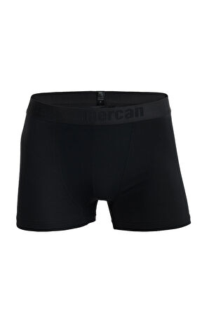 Ultra Rahat Siyah Pamuklu Erkek Boxer Organic