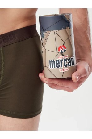 3’lü HAKİ MODAL BOXER