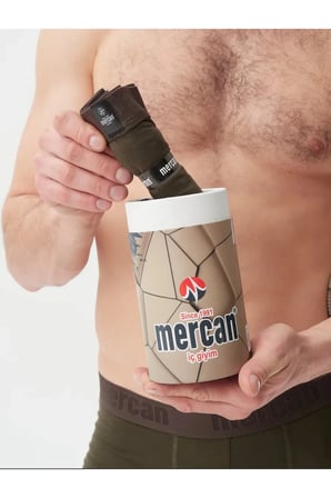 3’lü HAKİ MODAL BOXER