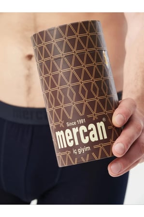 3’lü LACİVERT MODAL BOXER