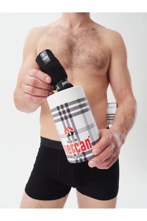 3’lü Siyah Erkek Modal Boxer