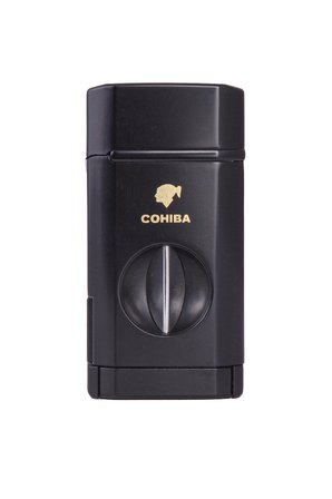 3 Torch Pürmüz Siyah Dahili V Kesicili Metal Puro Çakmağı - TR7961