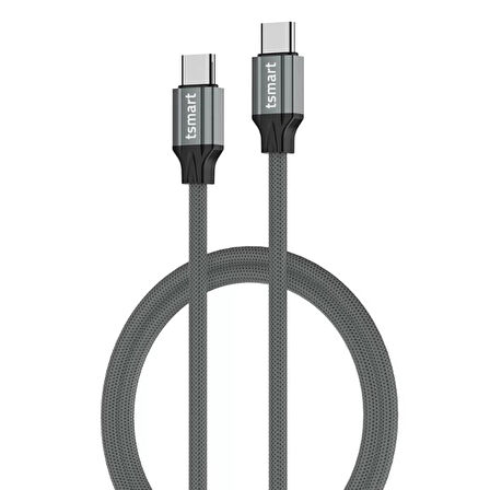 65W Süper Hızlı type C to type C şarj kablosu