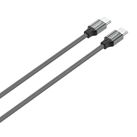 65W Süper Hızlı type C to type C şarj kablosu