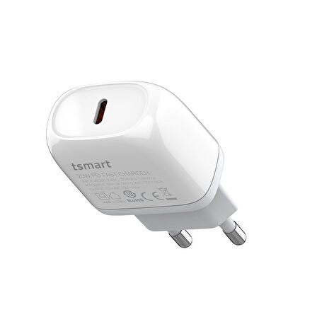 Tsmart Type C PD 20W Seyahat Hızlı Şarj Cihazı TS-PDE20