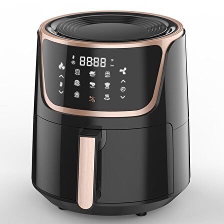 Upany 6.5 lt Yağsız Airfryer Siyah