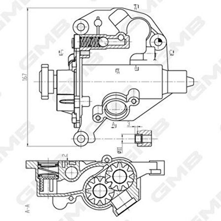 Vw Yag Pompası - Yag Pompası - Gmb Goas-77a