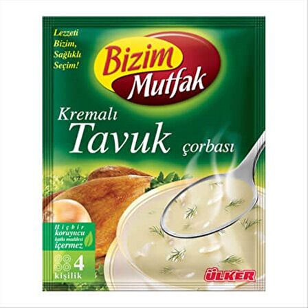 Bizim Mutfak Kremalı Tavuk Çorbası 62 gr