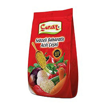 ÇINAR SEBZELİ ÇEŞNİ ACILI 250 GRx14 ADET