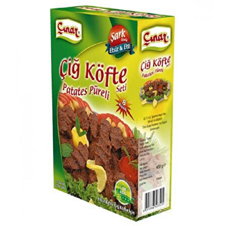 ÇINAR ŞARK USULÜ ÇİĞ KÖFTE SETİ 600 GR