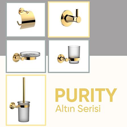 Serel Purity Havluluk Altın Görünümlü Gold Paslanmaz- Pirinç 140113003A 