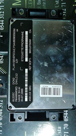 Psa Enjeksiyon Beyni Berlingo 2002> - Orjınal 1939ts