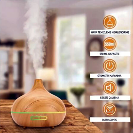 AROMA DIFFUSER HAVA NEMLENDİRİCİ