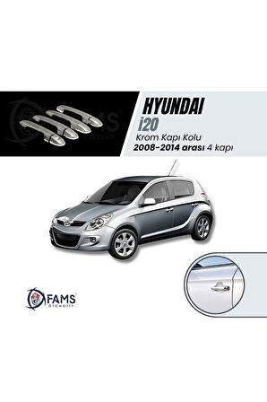 Hyundai I20 Krom Kapı Kolu 4 Kapı 2008-2014 Arası P.çelik