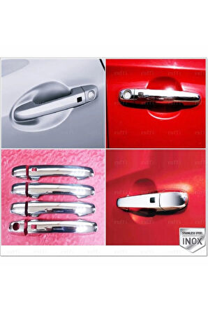 Hyundai I30 Krom Kapı Kolu 4 Kapı 2006-2012 Arası P.çelik Sensörlü