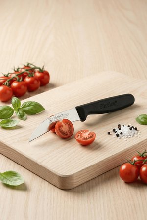 Dekor Sebze Mutfak Bıçağı Ucu Eğik Domates Soyma Sürmene Bıçağı 18 Cm Sürbisa 61006 