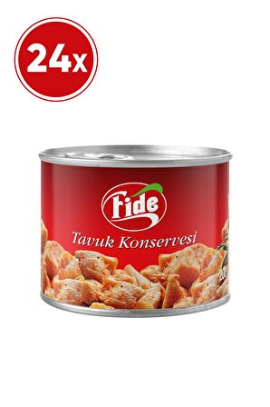 Fide Tavuk Konservesi 24 X 200 G