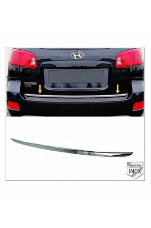 Hyundai Santa Fe Krom Bagaj Alt Çıtası 2006-2012 Arası P. Çelik