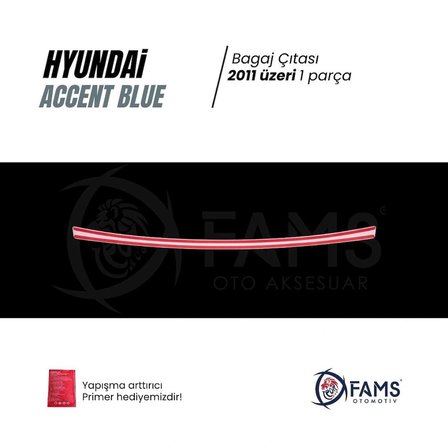 Hyundai Accent Blue Solaris Krom Bagaj Çıtası 2011 Üzeri P.çelik