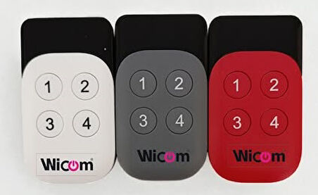 Wicom Beyaz Akıllı Kumanda 434 Mhz