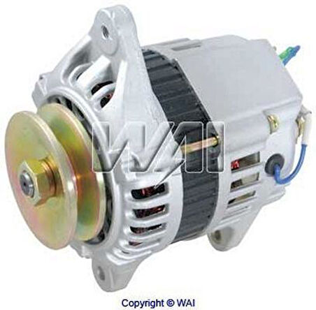 İs Makınası Truck Alternator 12v 50a Hitachı Tip Yanmar Kubato Johndeere Komatsu Forklıft 3,5 Ton - Waı 12112n