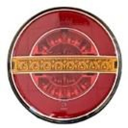 Unıversal Truck Neon Kayar Sinyallı 12-24 V. E Onaylı Hamburger Stop - Cerkez Unvr-830