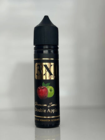 3X Likit Double Apple - Siyah