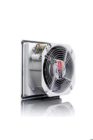 650 M3/h 260x260x111 Mm Ip54 Filtreli Fan