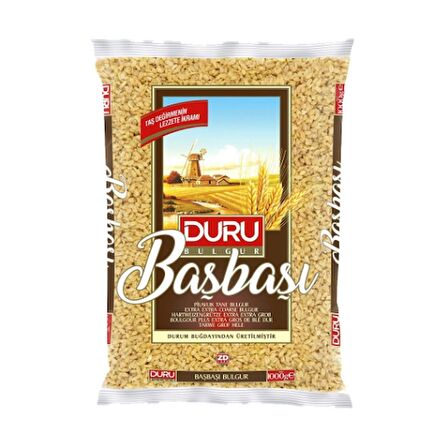 Duru Başbaşı Bulgur 1000 Gr. (Bakliyat) (6'lı)