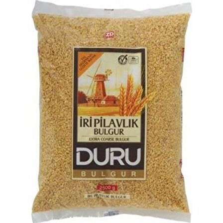 Duru İri Pilavlık Bulgur 2.5 kg