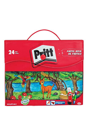 Pritt 24’lü Pastel Boya - Çantalı Ambalaj