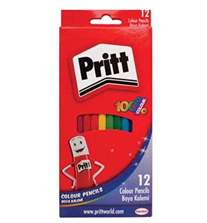 Pritt Kuru Boya Kalemi 12Li - 2 kutu
