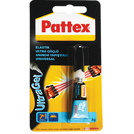 Pattex Ultra Gel Süper Japon Yapıştırıcı 3 gr