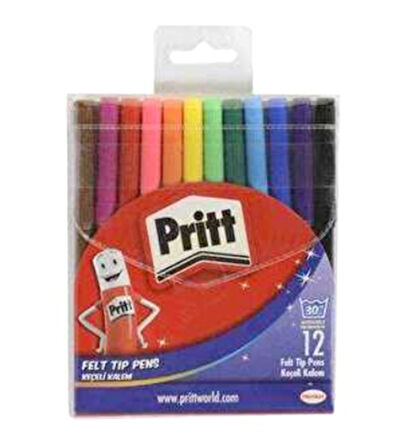 Pritt Keçeli Kalem 12Li - 3 paket