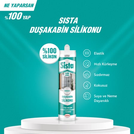 Sista Duşakabin Silikonu 280ml