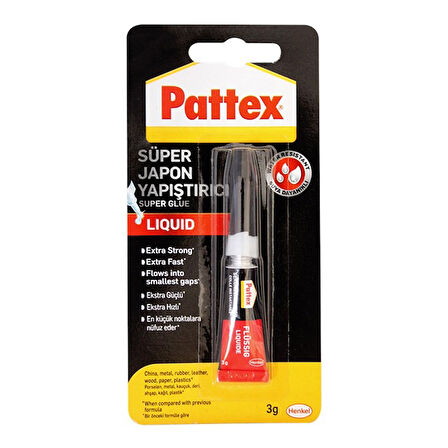 Pattex Japon Yapıştırıcı 3 Gr - 2 adet