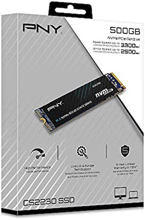CS2230 M280CS2230-500-RB 500GB 3300/2500MB/s PCIe NVMe M.2 SSD Disk
