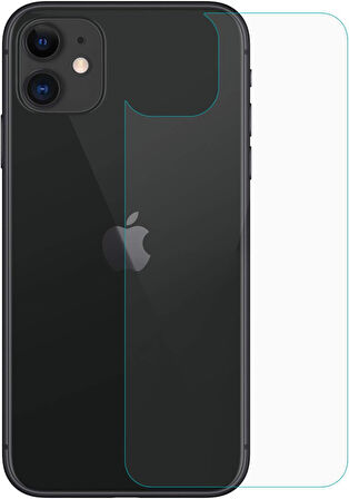 Menashop MetraShop iPhone 11 (6.1'') Arka Nano Cam Ekran Koruyucu [iPhone 11 ile Uyumlu Ekran Koruyucu - Şeffaf]