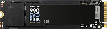 Menashop MetraShop 990 EVO Plus NVMe M.2 SSD 2 TB, PCIe 4.0 x4 / PCIe 5.0 x2, NVMe 2.0 (2280), 7.250 MB/s okuma, 6.300 MB/s yazma, oyun ve grafik düzenleme için dahili SSD MZ-V9S2T0BW