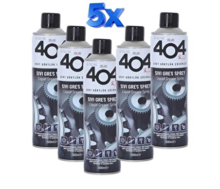 404 Sıvı Gres 500 ml. 5 ADET