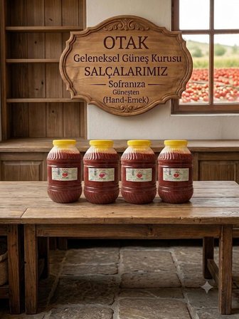 Otak Domates Salçası 5 kg *4 adet (20kg)