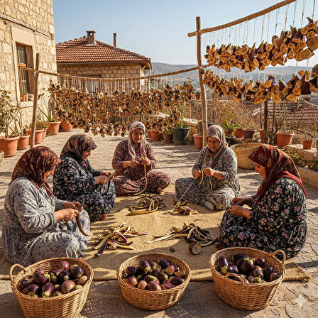 Otak Patlıcan kurusu 1 bağ