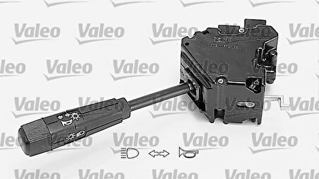 Renault Eski Far+sınyal Ve Korna Kumanda Kolu (siyah) R9 R11 - Valeo 251104