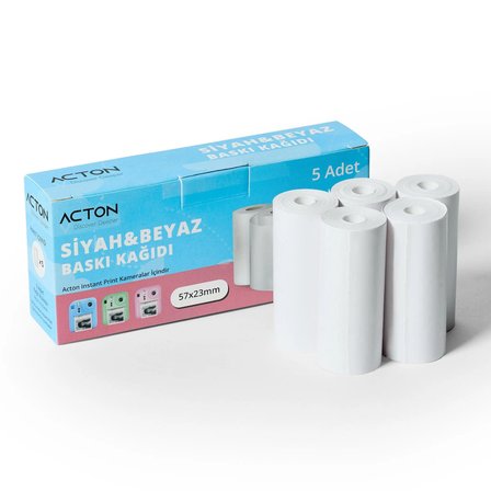 ACTON Instant Paper Roll (5 Rolls Pack)