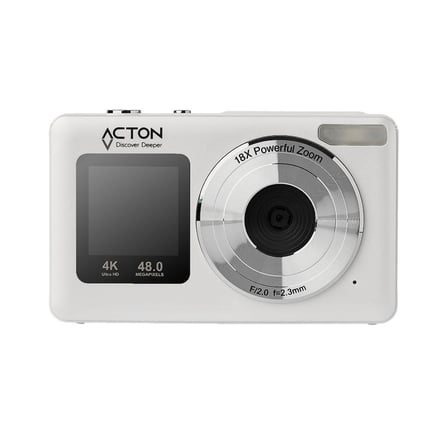 ACTON Selfix Dijital Fotoğraf Makinesi (Beyaz)