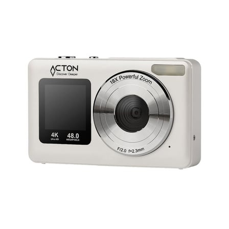 ACTON Selfix Dijital Fotoğraf Makinesi (Beyaz)