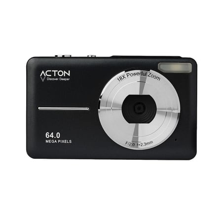 ACTON Pixon Dijital Fotoğraf Makinesi (Siyah)