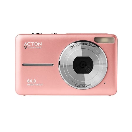 ACTON Pixon Dijital Fotoğraf Makinesi (Pembe)