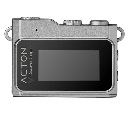 Acton Picco Retro Key Chain Camera (Siyah)
